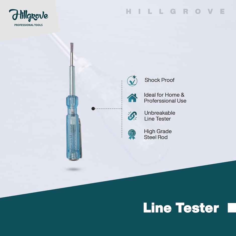 Hillgrove Hzp158M1 Line Tester For Spark Detector/Phase Tester With Wire Cutter
