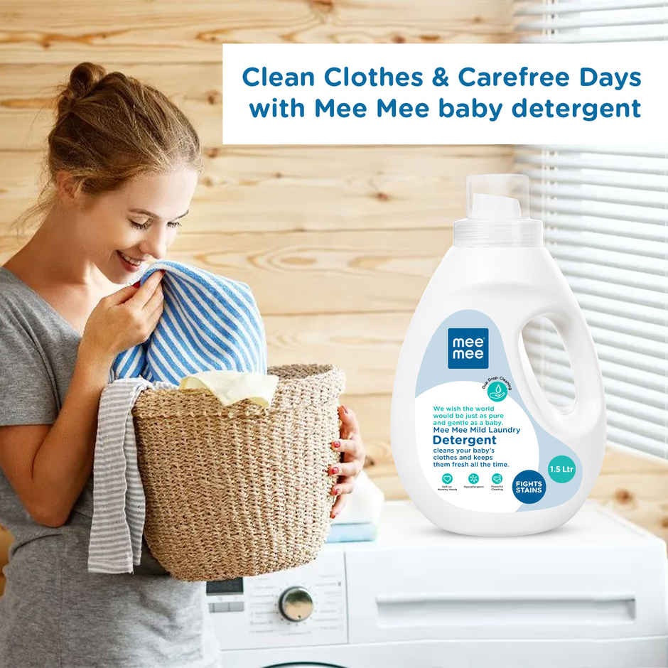 Mee Mee Anti-Bacterial Baby Laundry Detergent - One Drop Cleaning