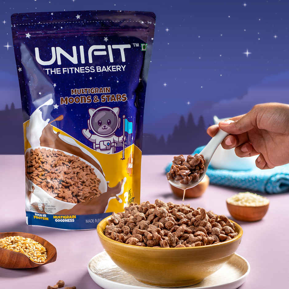 Unifit Multigrain Moons & Stars | A Fun, Crunchy & Nutritious Snack