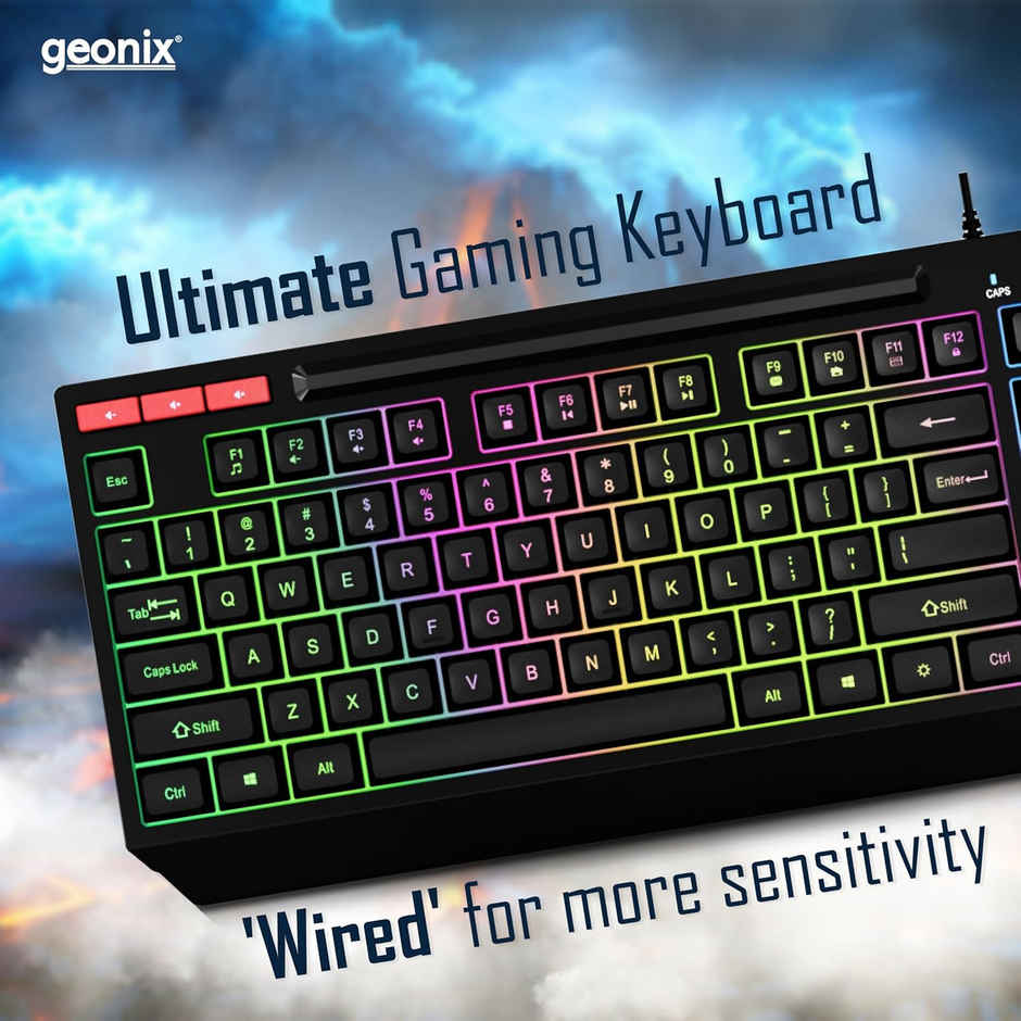 Geonix Cruiser K2 Multi Function Gaming Keyboard