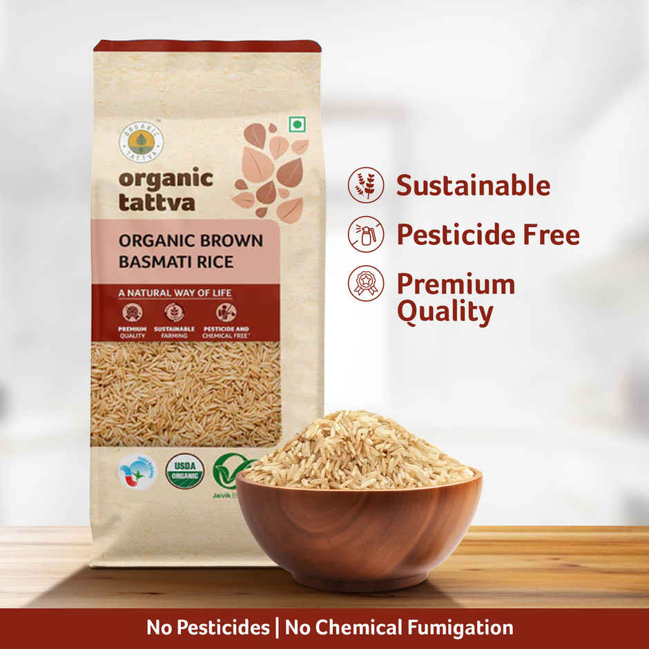 Organic Tattva Brown Basmati Rice