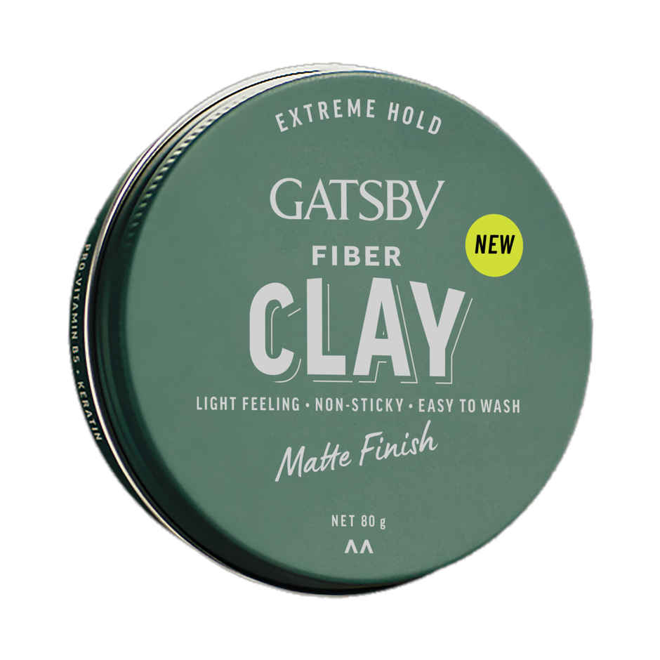 Gatsby Japan's No. 1 Fiber Clay Hair Cream | Matte Finish