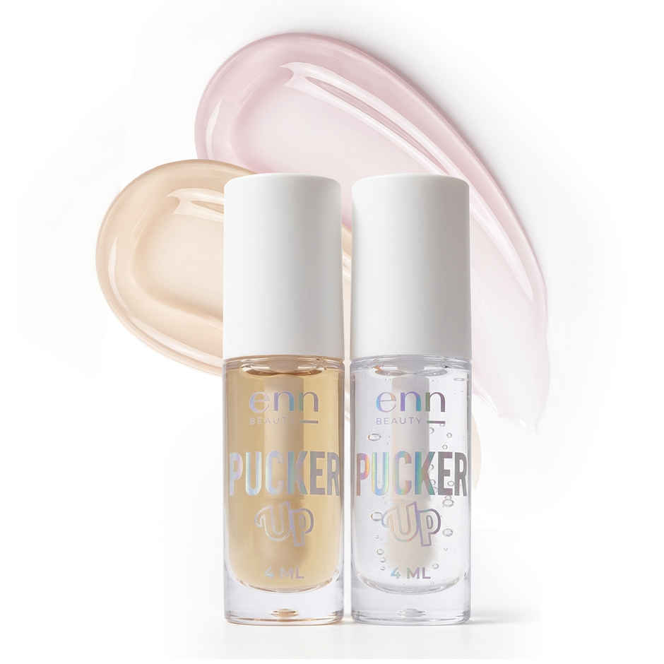 ENN Beauty Pucker Up Lip Oil | Duo Peptide Repair & Vitamin C Bright