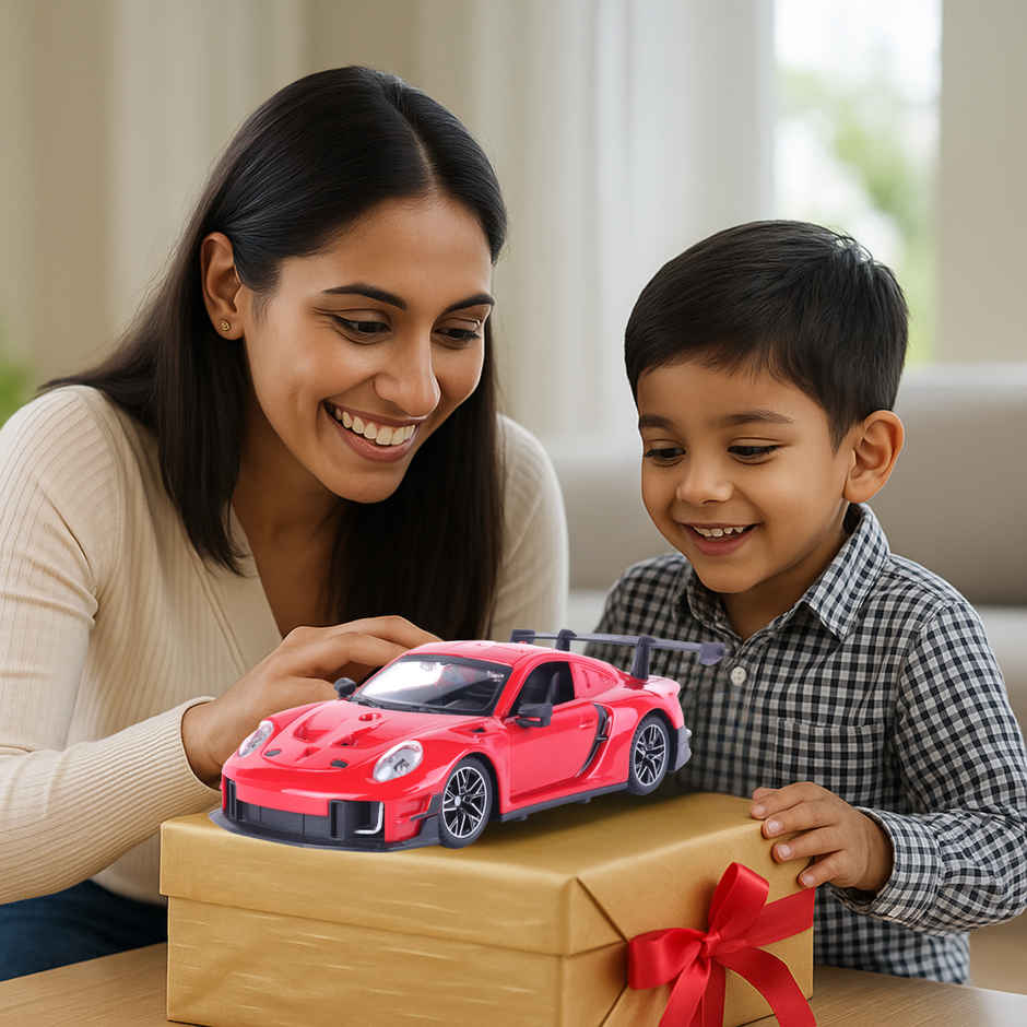 Frendo RC Door Opening Car | 1200mAh | 100+ft Range | Drift | Por Red