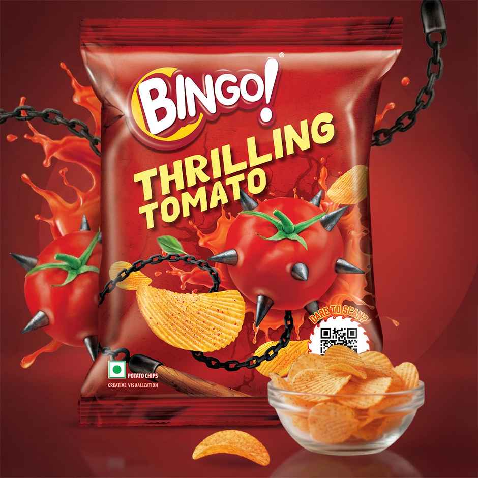 Bingo! Potato Chips Thrilling Tomato