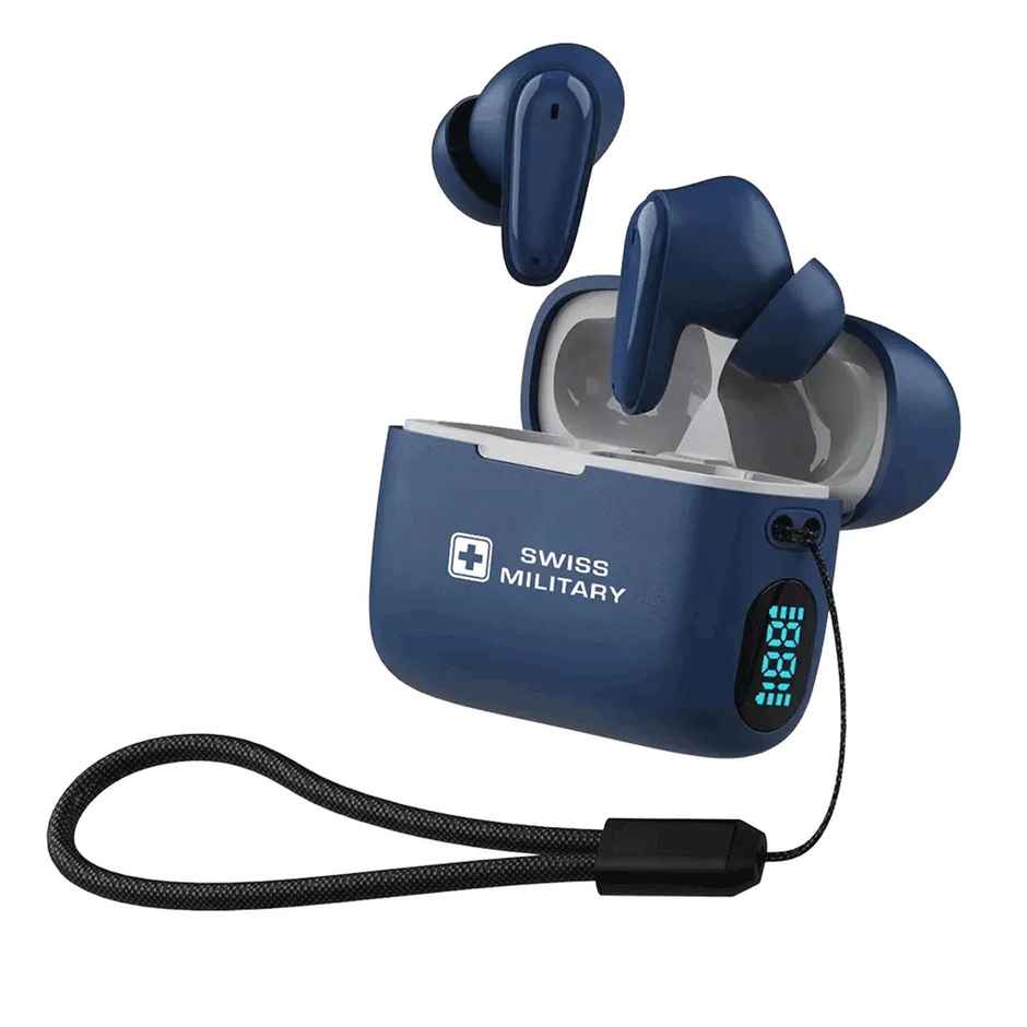 Swiss Military Audio Earbuds - Octa Pods | Blue