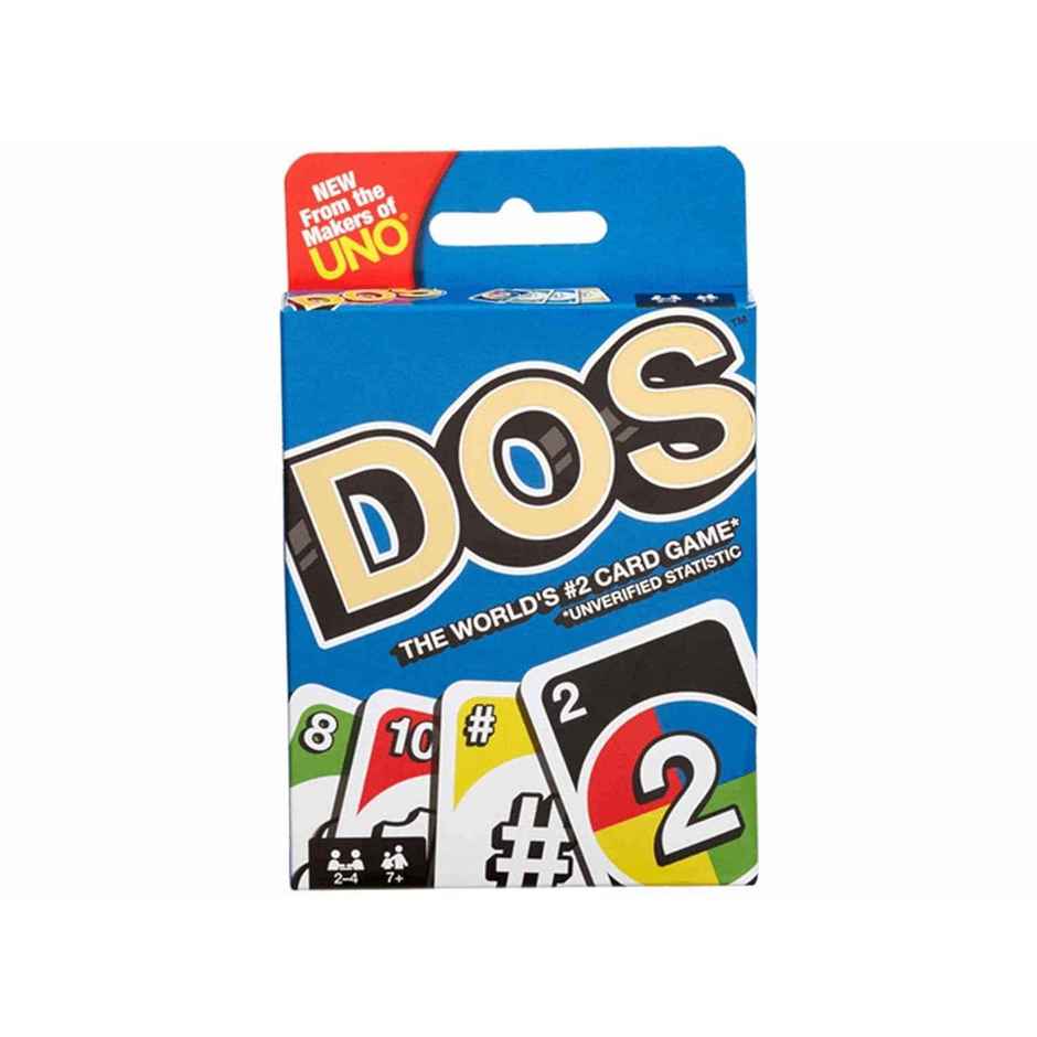 Mattel Games Dos Family Card Game With 108 Cards In A Sturdy Storage Tin Gift For 7 Year Olds And Up