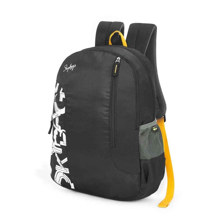 Skybags Unisex Polyester 22 L Top Handle Backpack | Black