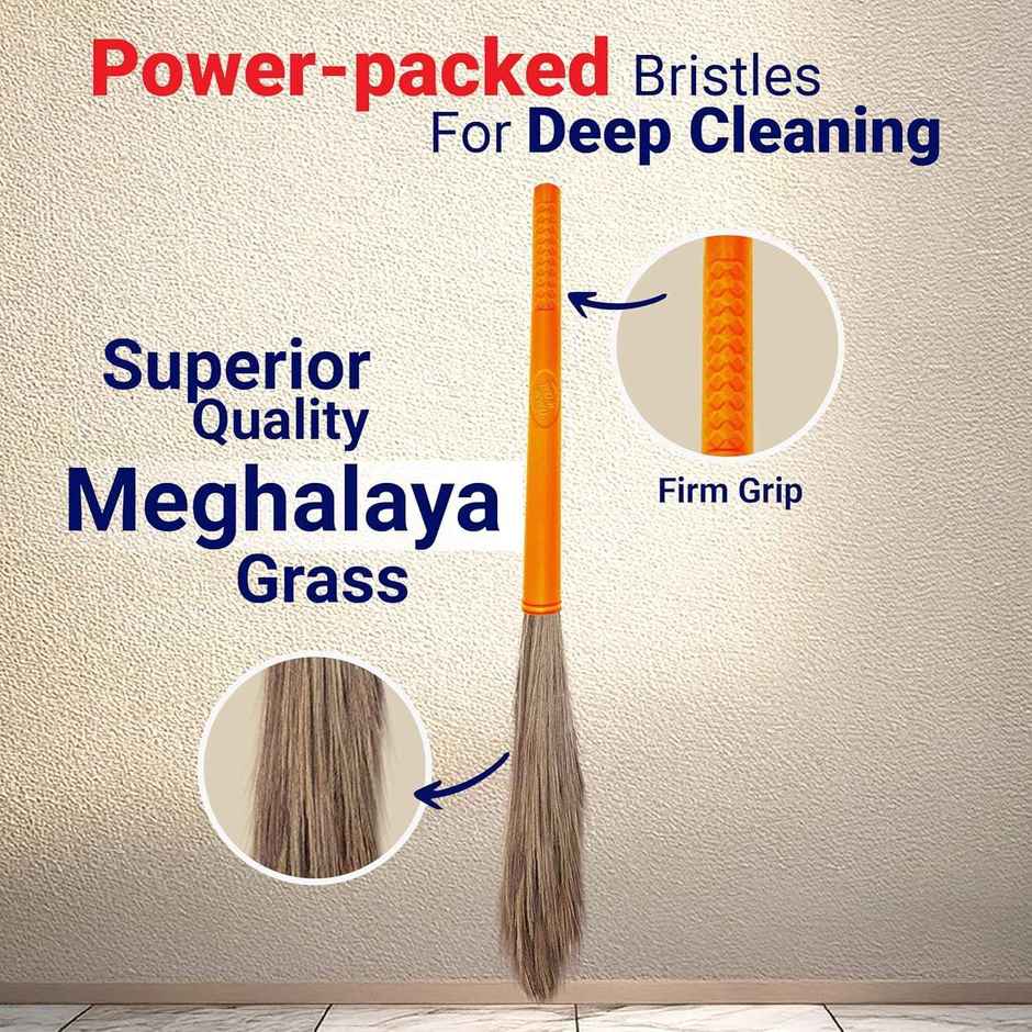 Chakaachak Shakti Grass Broom | 42.1 Inch