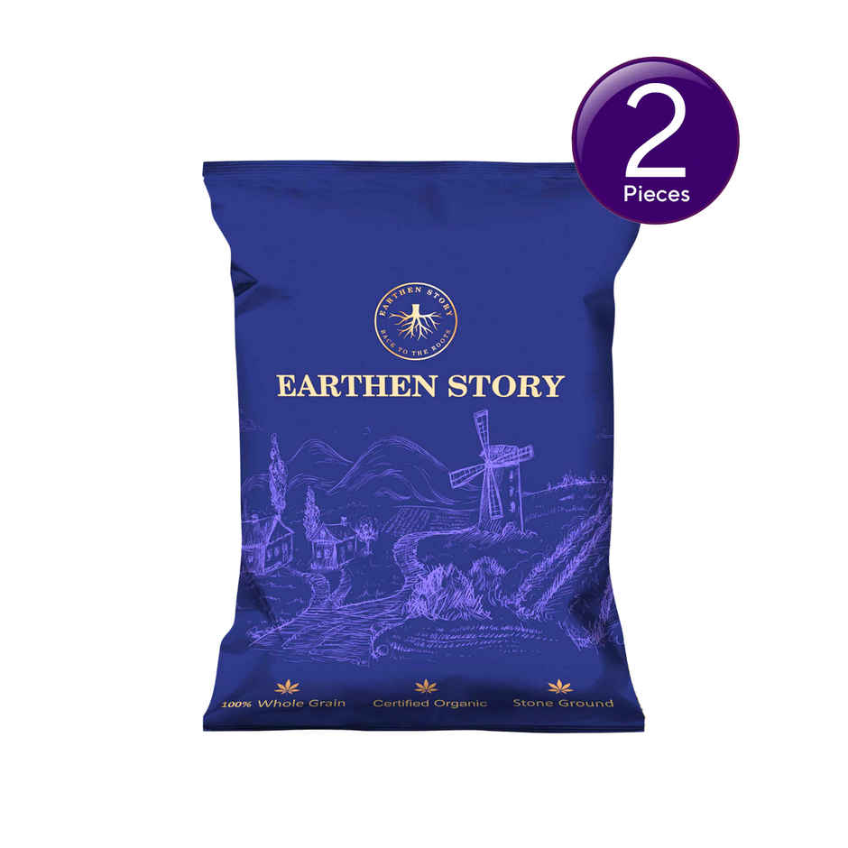 Earthen Story Certified Organic Khapli Atta Combo