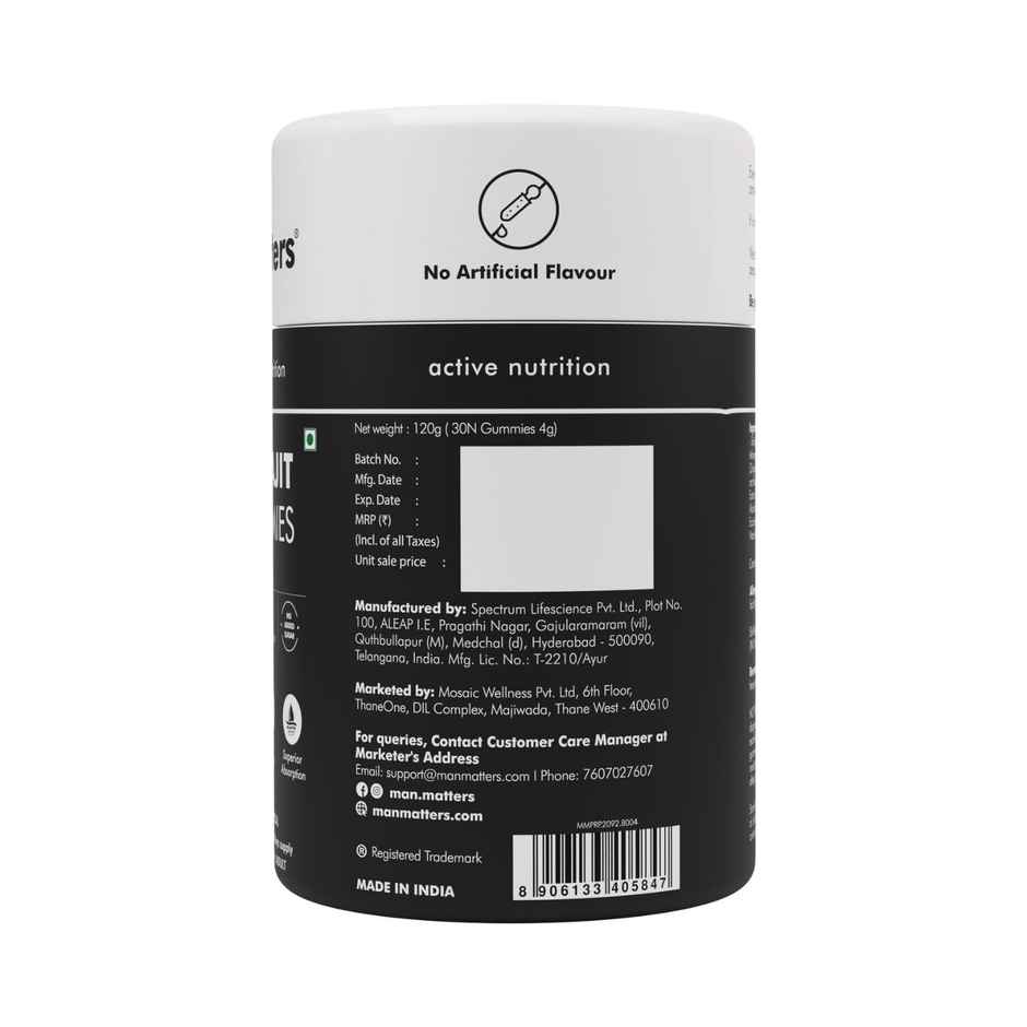 Man Matters Shilajit Gummies (30 Gummies)