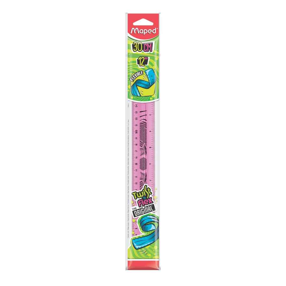 Maped Twist & Flex Ruler | Assorted - 30 cm