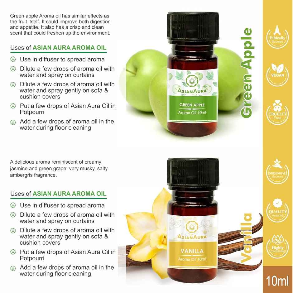 Asian Aura Diffuser Aroma Oils For Home Fragrance