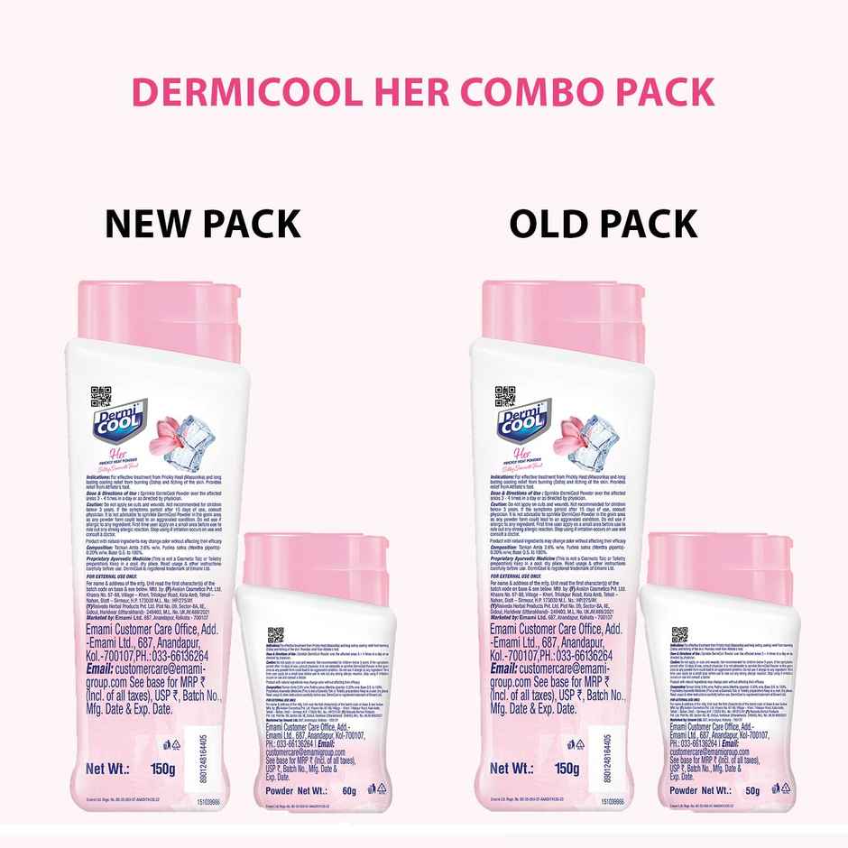 Dermi Cool Her Prickly Heat Powder | Dermi Cool Her PHP