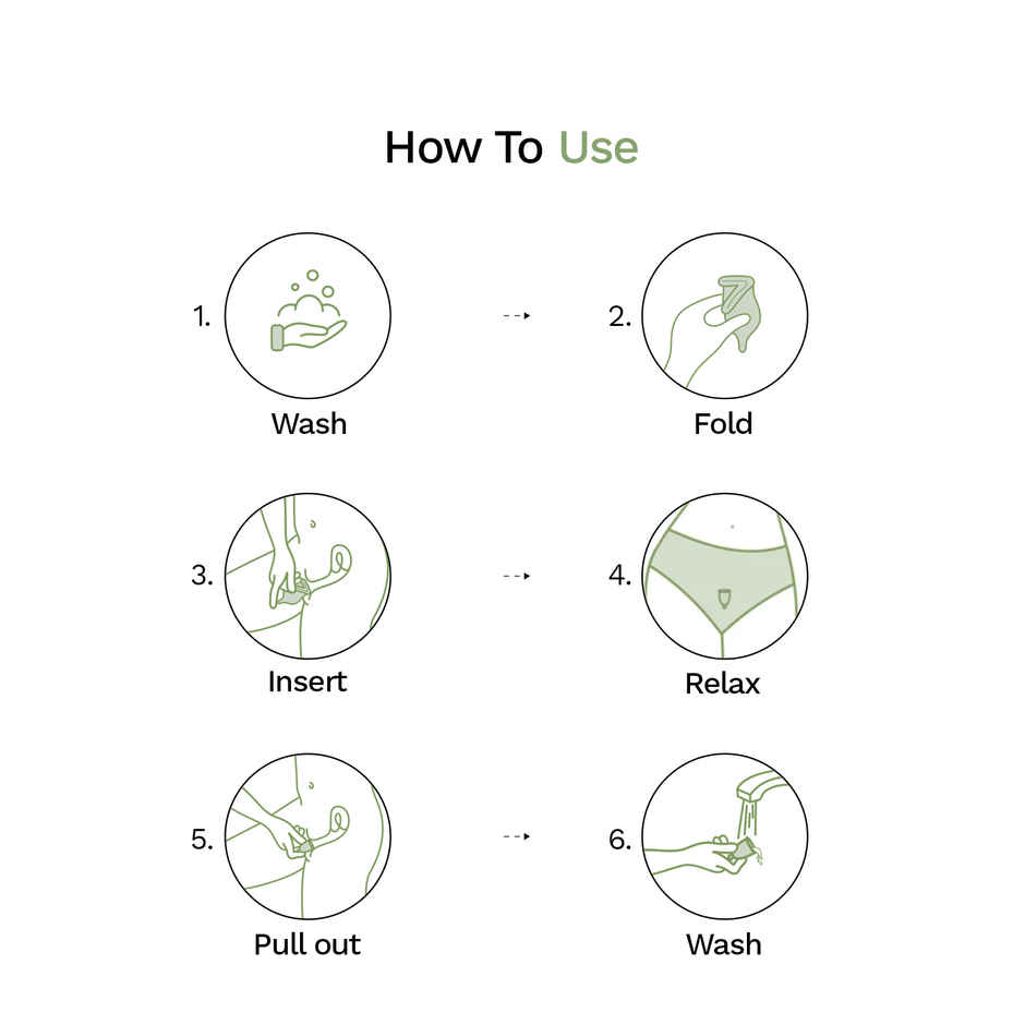 Pee Safe Menstrual Cup | Leak-Free, Comfortable & Reusable - Medium