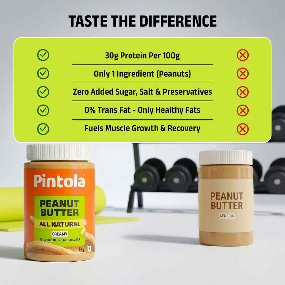 Pintola All Natural Peanut Butter Creamy