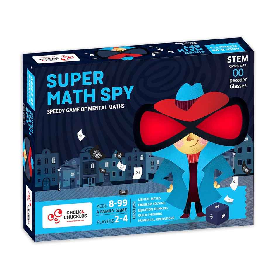 Chalk And Chuckles Super Math Spy