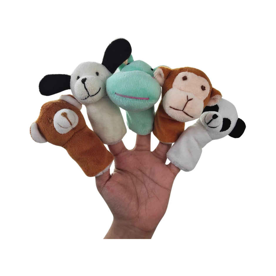 Sterling Finger Puppets Pack Of 5 - Multi