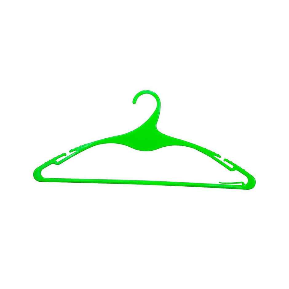 Happy To Hang Swan 6 Piece Polypropylene Hanger, Green And Red