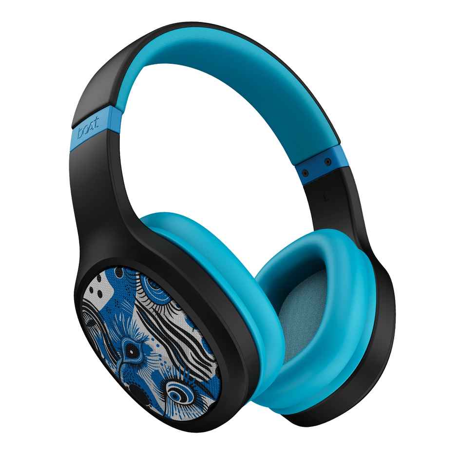 boAt Rockerz 460 Over Ear BT Headphones with 30H Playtime, 40Mm Drivers (Mystic Waves)