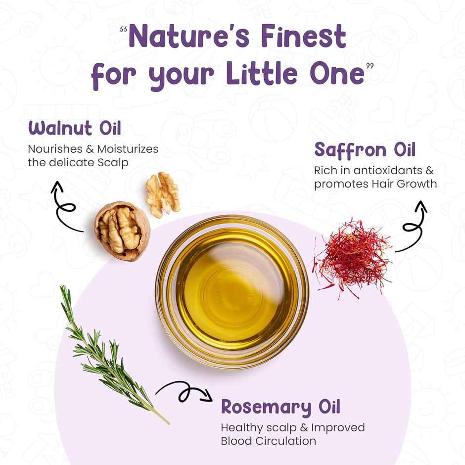 Mother Sparsh Nourishing Baby Hair Oil