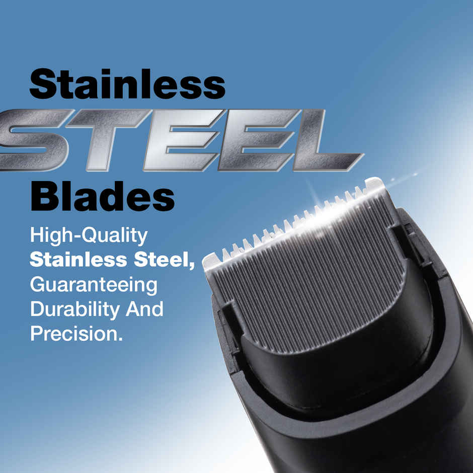 Vega Beard Trimmer for Men with 90 Mins Runtime & 2 Comb Attachment, USB Type C (Power Lite VHTH-38)