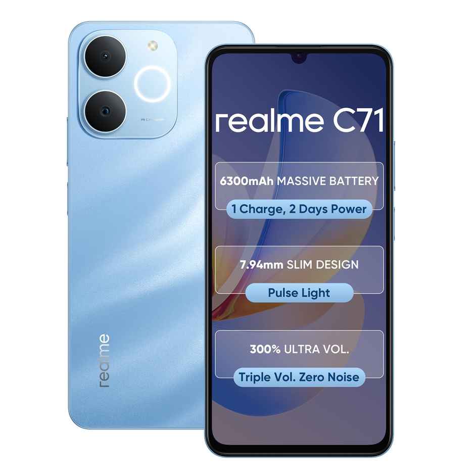 Realme C71 | Sea Blue - 64 GB | 4 GB RAM