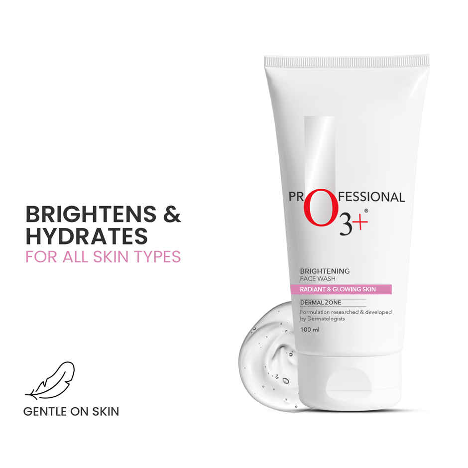 O3+ Brightening & Whitening Face Wash