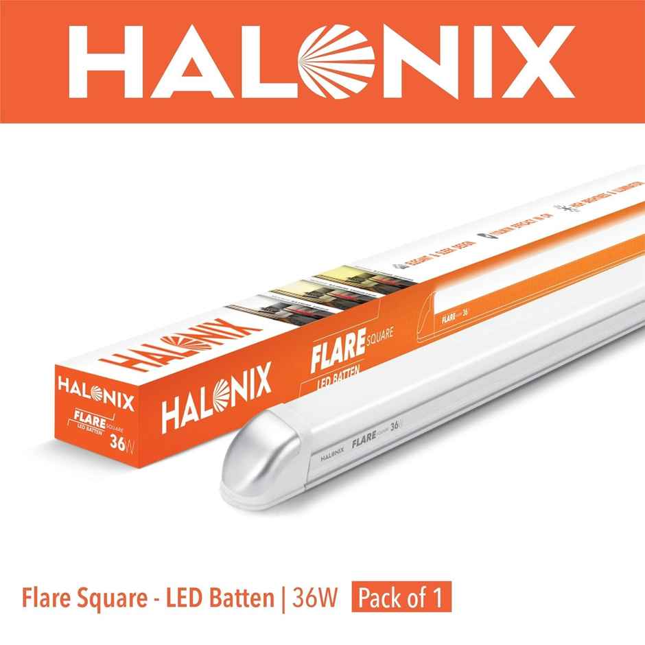 Halonix 36W 4 Ft Tube, Cool White Led Tubelight Batten