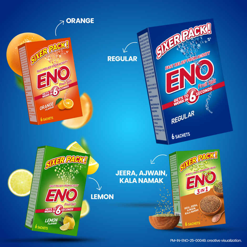 Eno Regular Multipack Digestive Fruit Salt Combo  