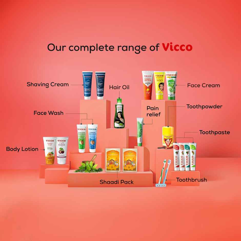 Vicco Vajradanti Ayurvedic Toothpaste | Herbal Gum Care for Strong & Healthy Tooth