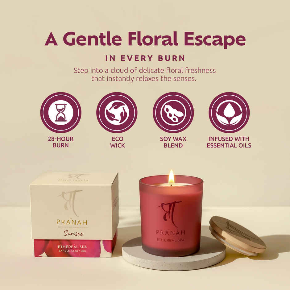 Pranah Senses | Ethereal Spa | Scented Candle