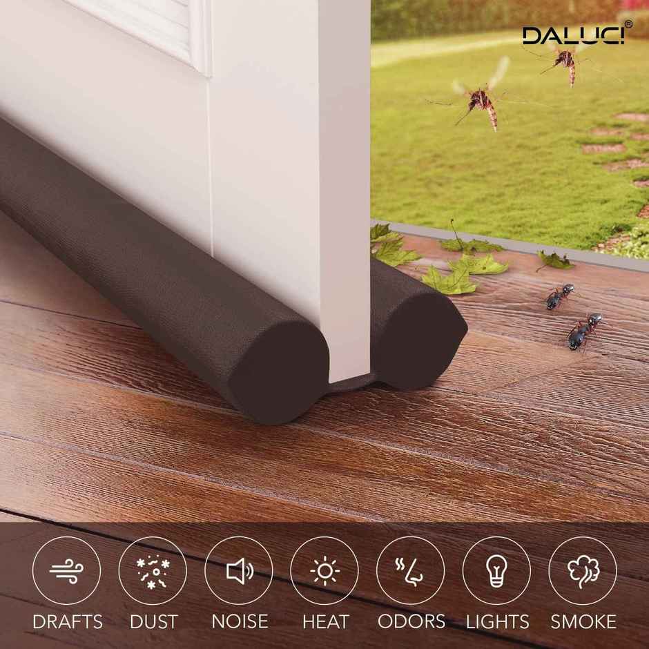 Daluci Door Sealing Strip | Pack Of 3 | Brown