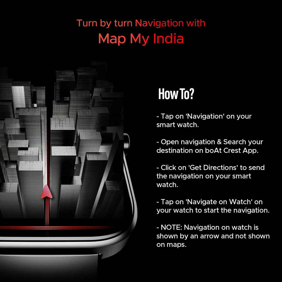 boAt Storm Call 3 Smartwatch | 1.83" Display | BT Calling - Active Black