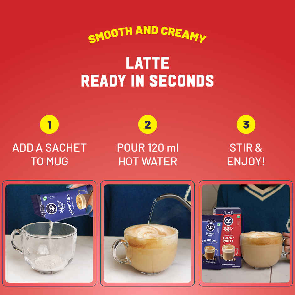 Sleepy Owl Assorted Coffee Premix