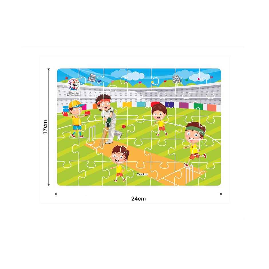 Ratna's 4In1 Sports Jigsaw Puzzle