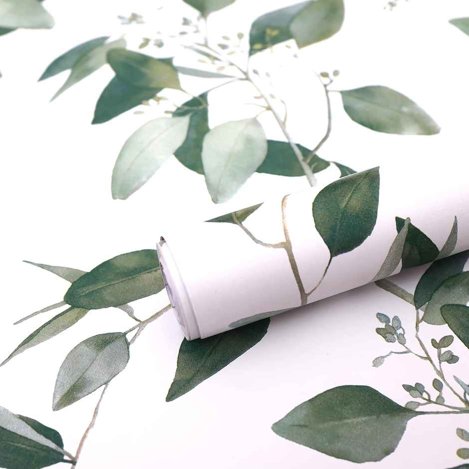 Wollzo Nature Vines Decorative Wallpaper (45 X 500 Cm)