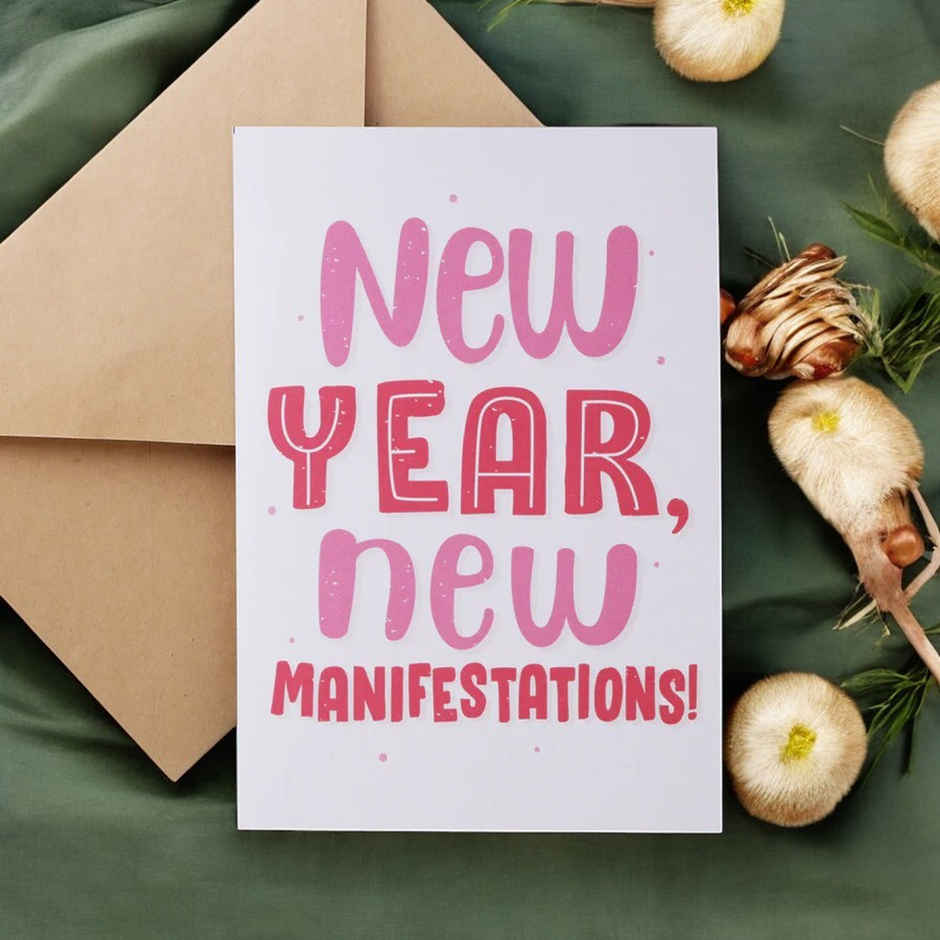 Oye Happy Manifestation Card