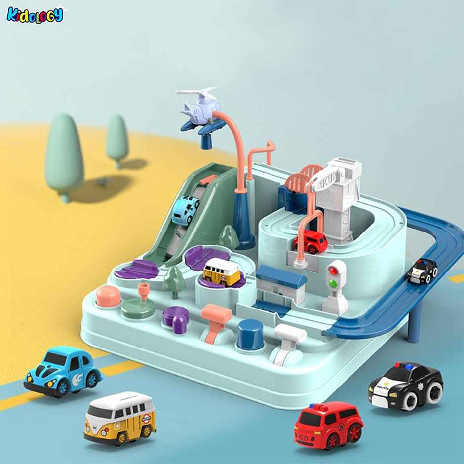 Kidology Car Adventure Toys for Kids | Parking Toy Car | Race Track Toys For Boys | Gift For Kids