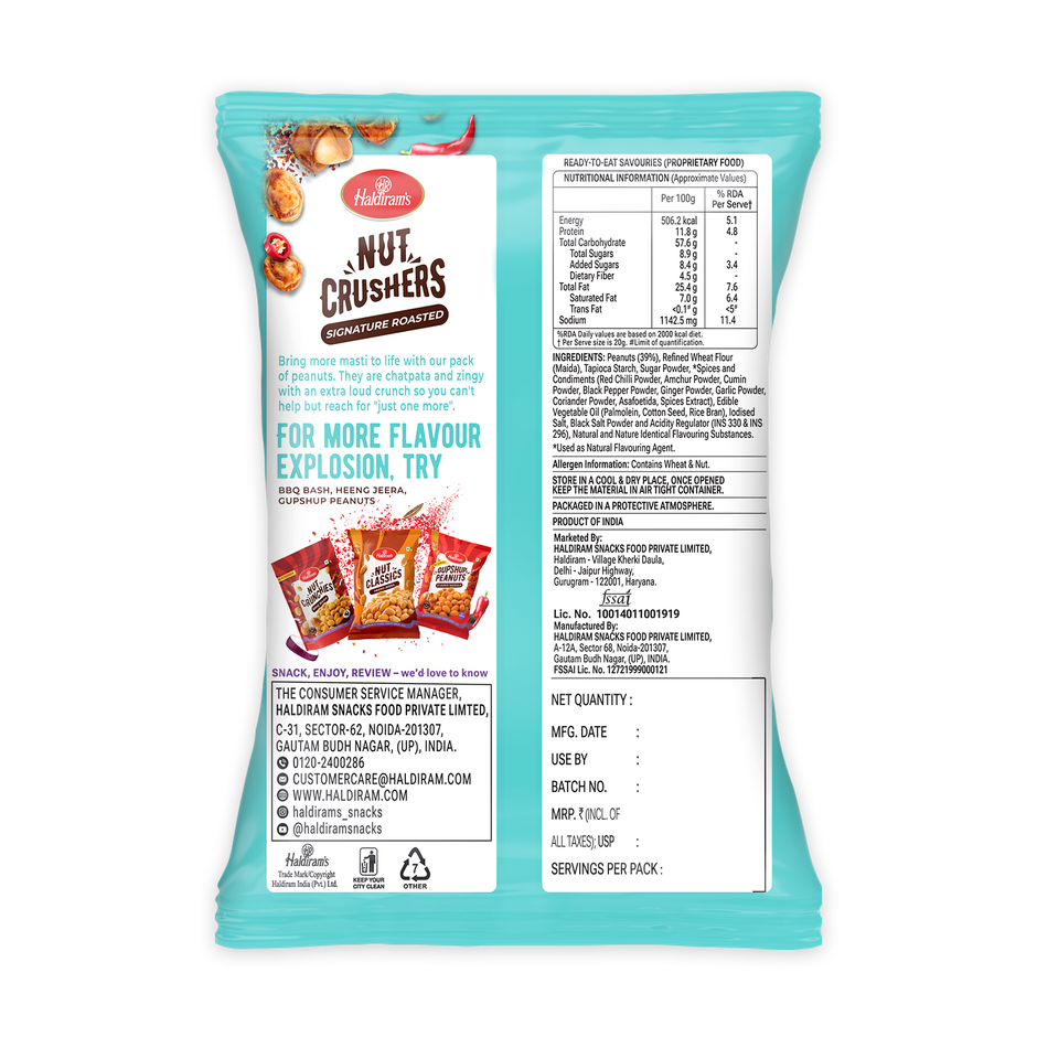 Haldiram's Nut Crushers