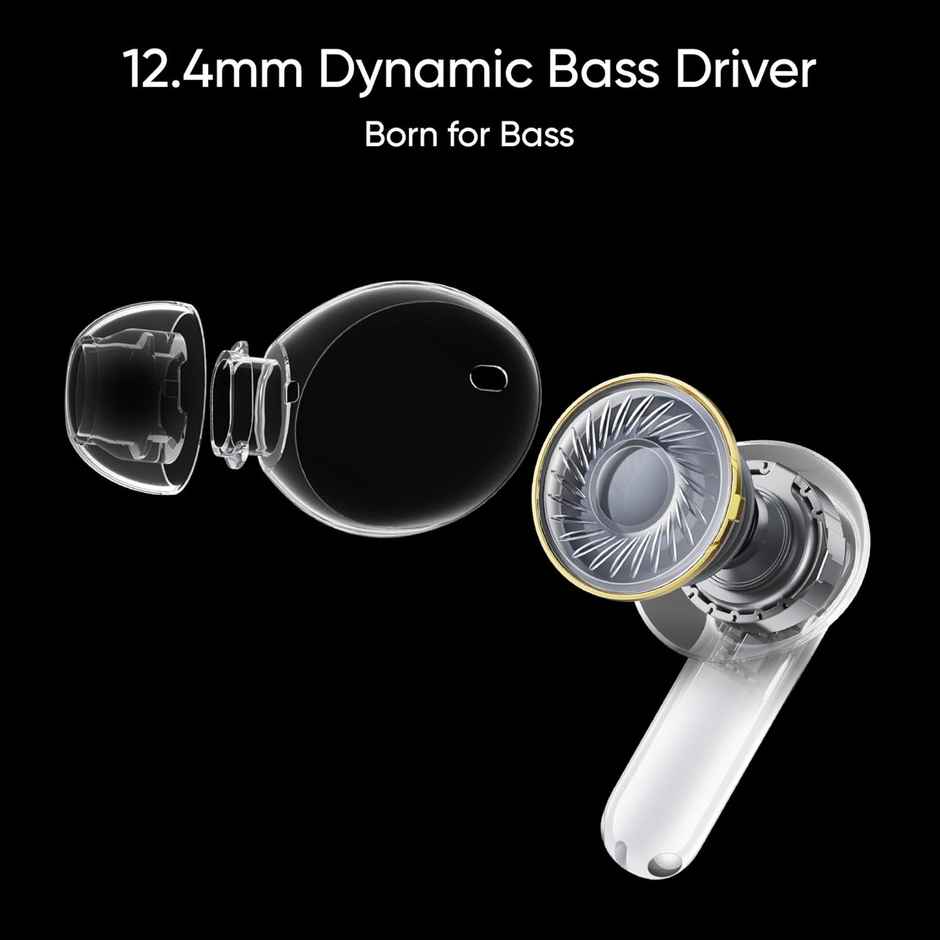 realme T300 TWS Earbuds (Youth White)