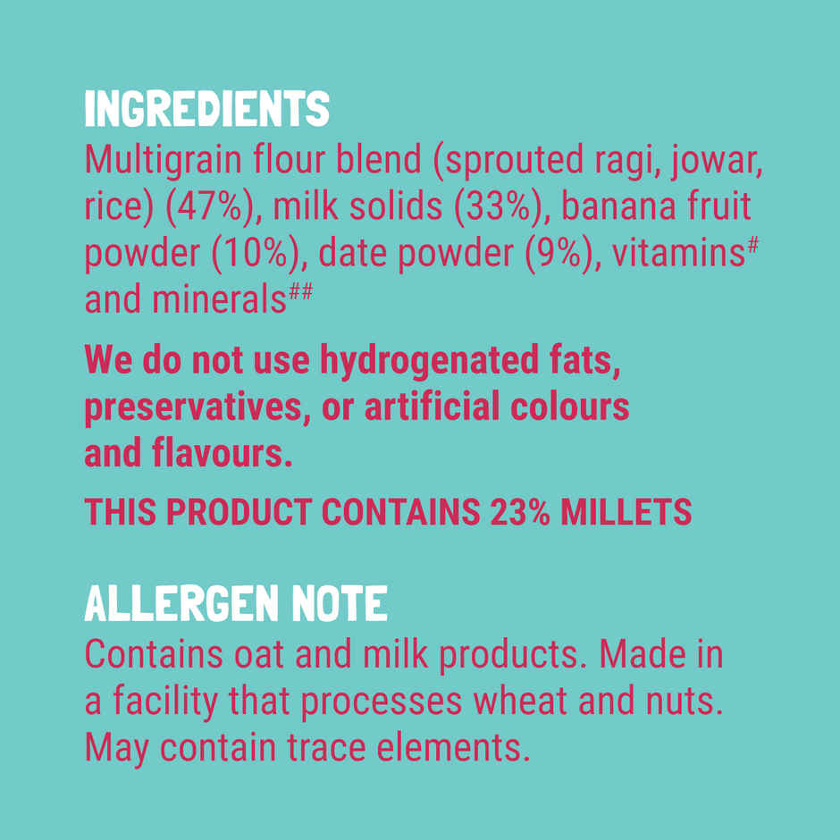 Slurrp Farm Cereal for Little ones | Banana, Ragi and Rice with Milk