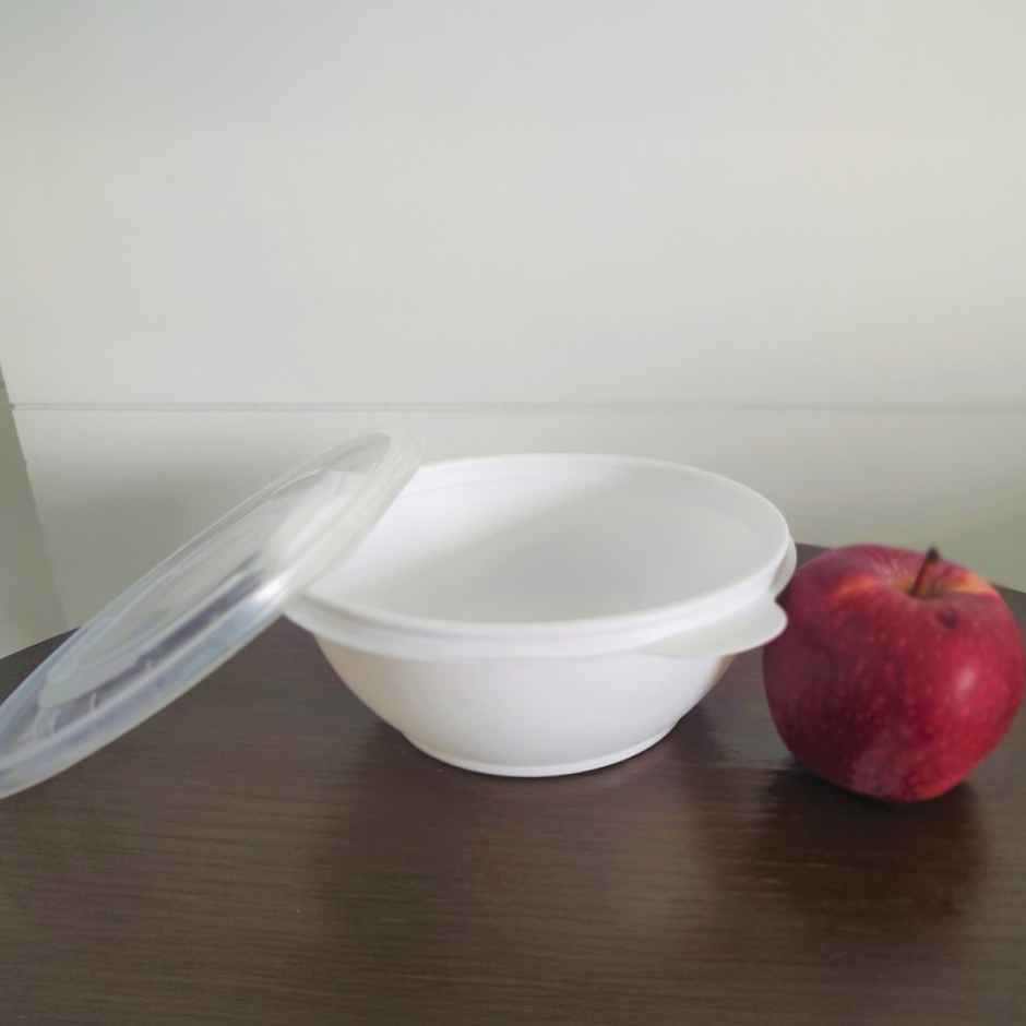 Vinay Trading Plastic Round Reusable Container with Lid 750ml Pack of 6 Combo