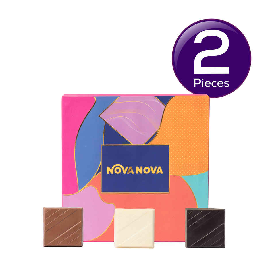 Nova Nova Chocolate Barfi Gift Box Combo