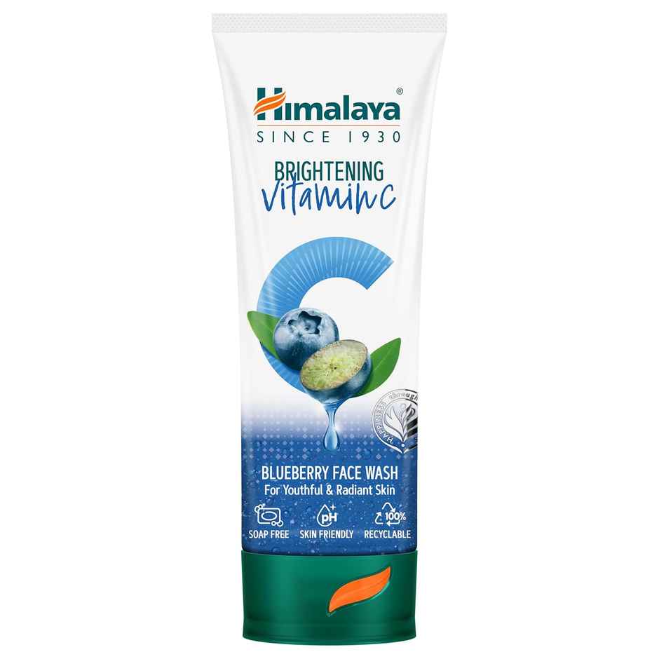 Himalaya Wellness Company B Vitamin C Blueberry Face Wash