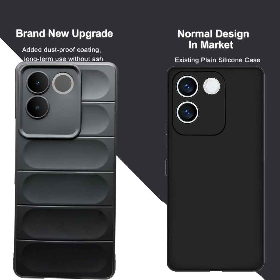 Artistque Case For Iqoo Z7 Pro 5g / Vivo T2 Pro 5g Back Cover | Liquid Stripe Cover Silicone