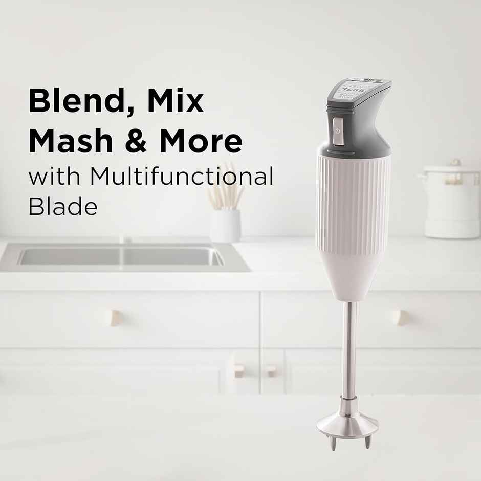 Boss E111 Portable 125 Watt Hand Blender (Grey)