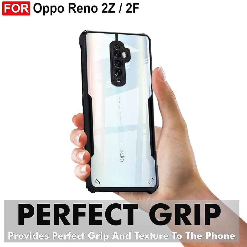 Zapcase Back Cover for OPPO Reno 2z|2 F | Matte-Black