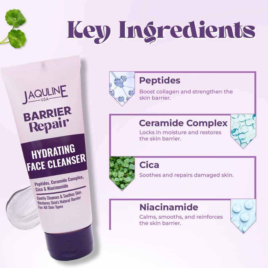 Jaquline USA Barrier Repair Gentle Face Cleanser