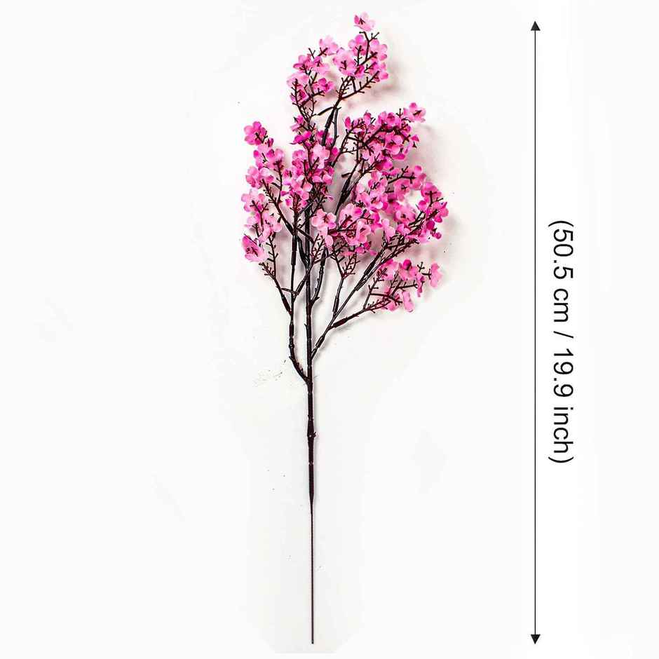 Tied Ribbons 5 Pcs Artificial Baby Breath Gypsophila Flowers